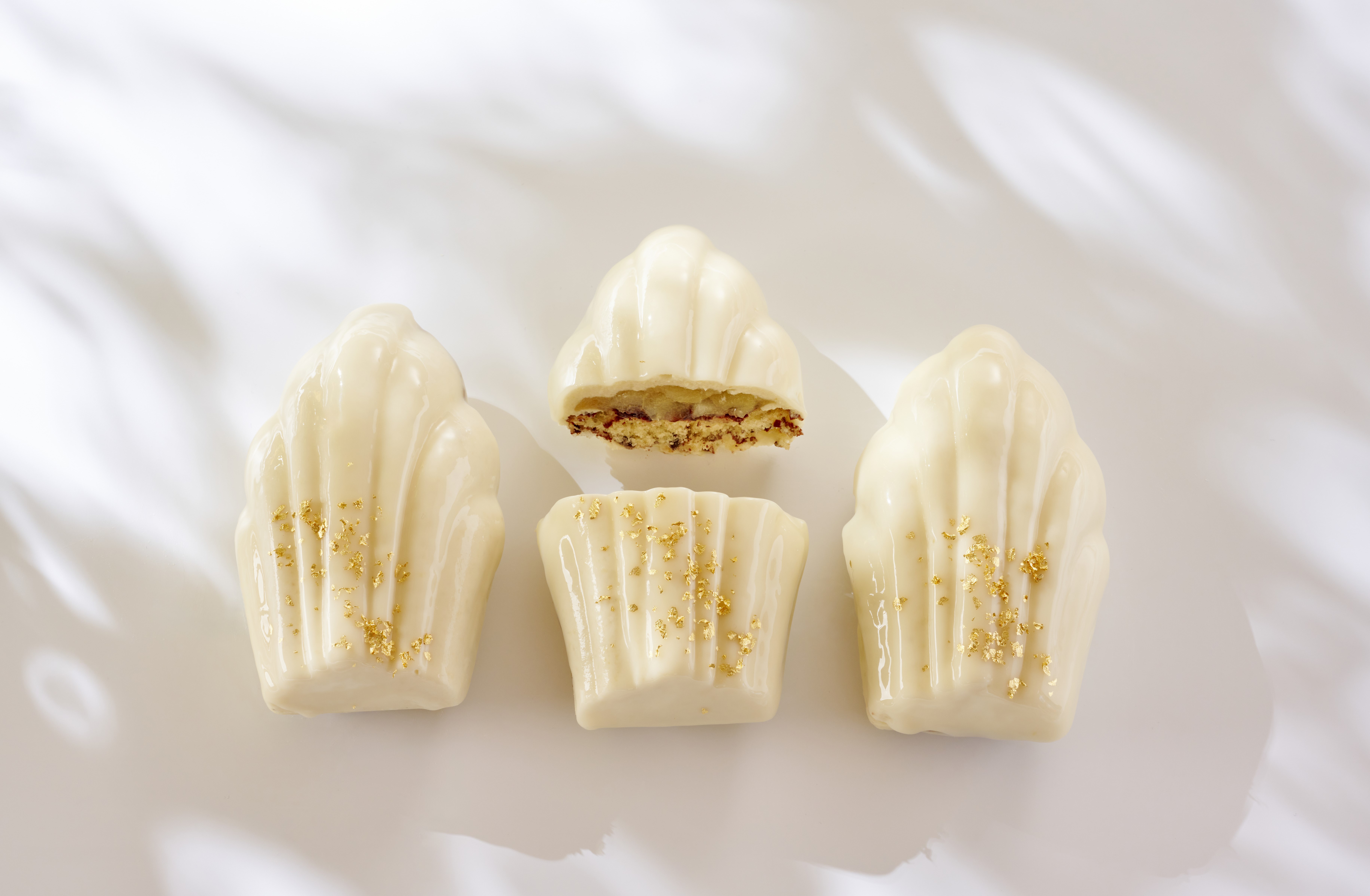 Pear-Chocolate Madeleine Dessert | Ritz Paris Le Comptoir